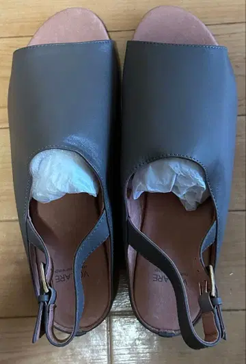 VOLARE 그레이 샌들 38