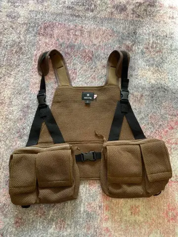 snow peak 메쉬 베스트 사이즈 2 브라운