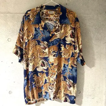 백호 sun surf KALAKUA 알로하 L 네이비 ss38201