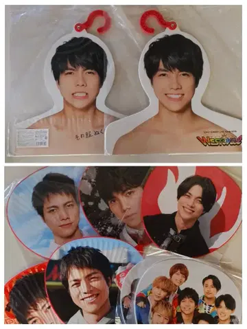 WEST. 시게오카 다이키 누쿠누쿠 포토 후크 부채