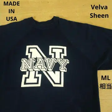 USA제 Velva Sheen 벨바신 NAVY 맨투맨 아메카지