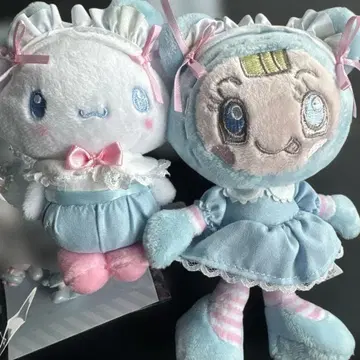 산리오 메조 피아노 시나모롤 x 블루베리에짱 마스코트 홀더