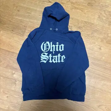 80s 빈티지 챔피온 후드티 오하이오 XL