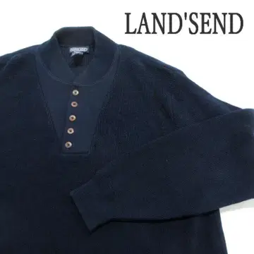 MY1752 LAND'END 랜드엔드 스웨터 니트 XL 네이비