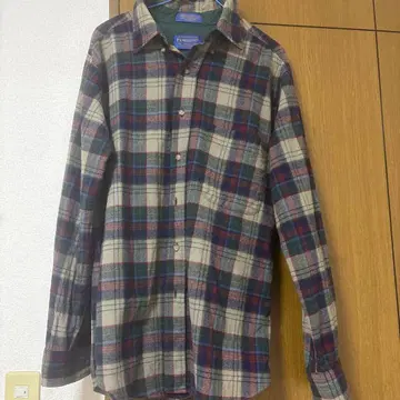 Pendleton 체크 무늬 플란넬 셔츠 L 사이즈