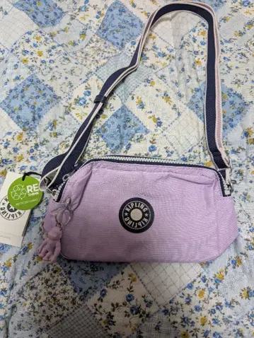 새상품 [ 키플링 라벤더 숄더백 키링 포함 ]