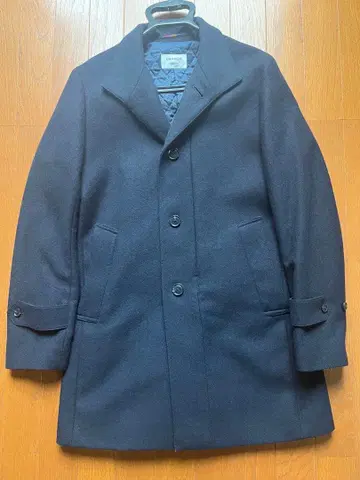 ORIHIKA 네이비 울 피코트