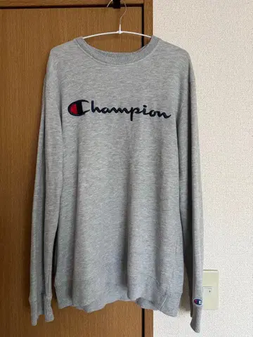 Champion 그레이 맨투맨 S 사이즈