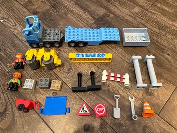 레고 듀플로 도로 공사 5652 로드 롤러 단종 레어