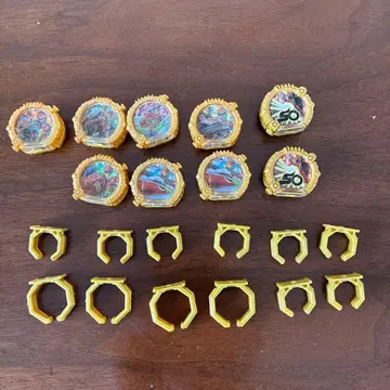 슈퍼전대 히어로 고쥬우쟈 센타이 반지 9개