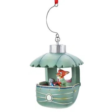 디즈니 크리스마스 주토피아 닉 주디 오너먼트