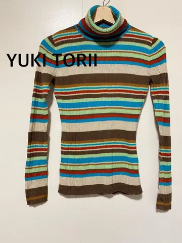 YUKI TORII 유키토리이 터틀넥 긴팔 니트 울 100 38