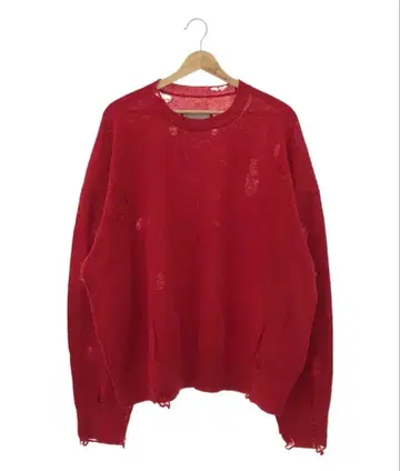 stein / 슈타인 오버사이즈 데미지 니트 M