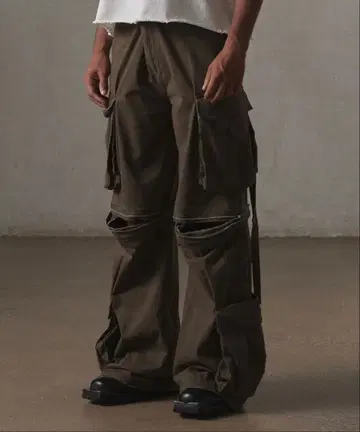 grancy 카고 팬츠 카키 M 사이즈