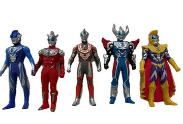 울트라맨 지드 소프트 비닐 5체