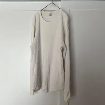 UNITED ATHLE 헤비 와플 3960-01 XL 화이트