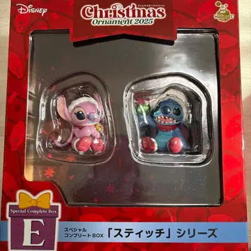 Happy 복권 디즈니 크리스마스 오너먼트 E상 스티치 상자 없음
