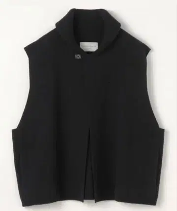 [새상품급] TOMORROW LAND 숄카라 니트 베스트