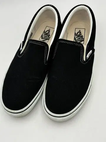 Vans 블랙 슬립온 26.5cm