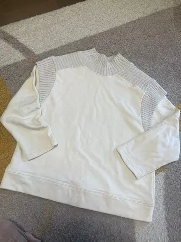 스콧 클럽 니트 믹스 소재 트레이닝복 야마다야