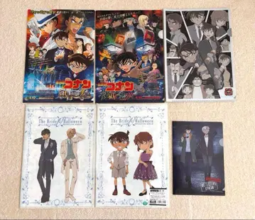 명탐정 코난 클리어 파일 영화 20주년 6장 세트