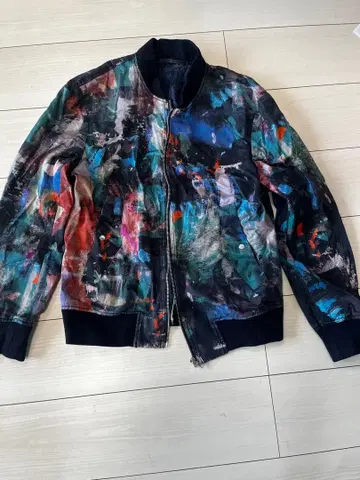 Paul Smith 컬러풀 아트 점퍼