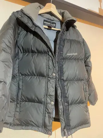 mont-bell 다크 그레이 다운 자켓 S 사이즈