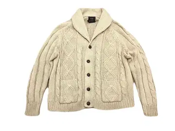 NATIONAL 50~60s 숄카라 니트 가디건