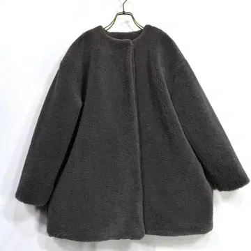 사만사 모스모스 미들 기장 보아 코트