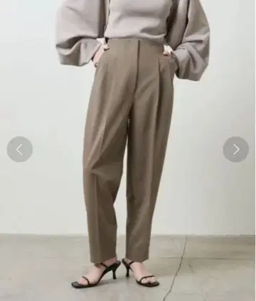 [ 미사용 새상품 ] MARW UNITED ARROWS 턱 테이퍼드 팬츠