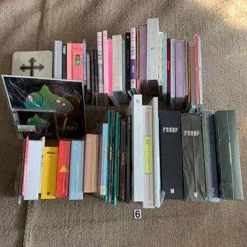 수입판 CD 앨범 55장 세트 모음 수입반 K-POP 서양 POP BTS