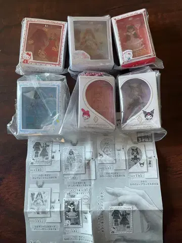 LiccASanrio characters 미니어처 패키지 컬렉션