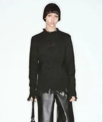 NUTEMPEROR Tremor Project 005 프린지 니트