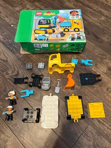 레고 듀플로 트럭과 셔블 10931