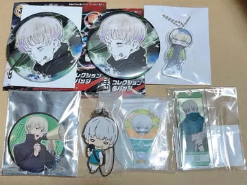 주술회전 이누마키 토게 캔뱃지 아크릴 키링