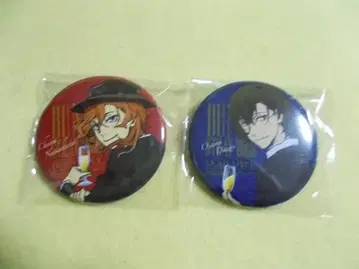 문스토 캔뱃지 2종 나카하라 츄야 다자이 오사무 문호 스트레이독스