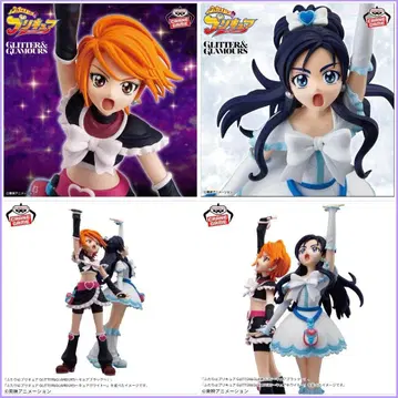 최신 프라이스 빛의 전사 프리큐어 큐어 블랙 화이트 2점