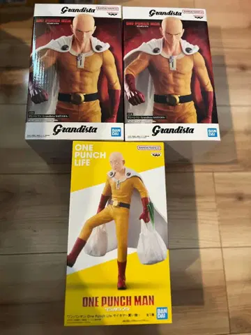 원펀맨 ONE PUNCH MAN 사이타마 피규어 3세트