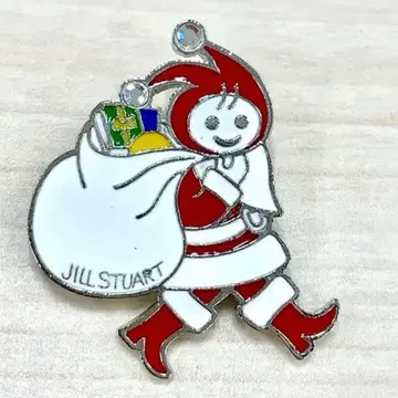 JILL STUART 산타 크리스마스 브로치