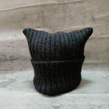 새상품급 senseofgrace 니트 모자 블랙