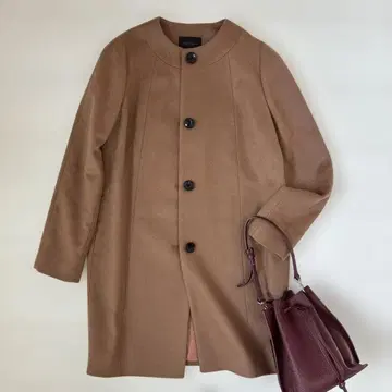 [ 새상품급 ] 투모로우랜드 컬렉션 울 x 캐시미어 노카라 코트