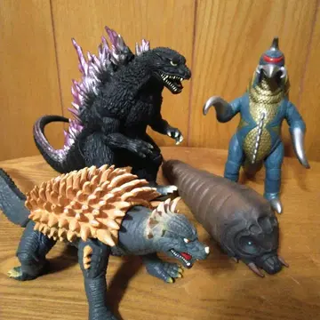 고질라 모스라 앙기라스 가이강 소프트 비닐 묶음 판매