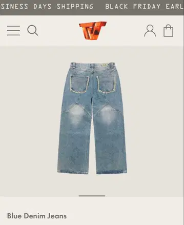 TRENDT VISION Blue Denim Jeans M