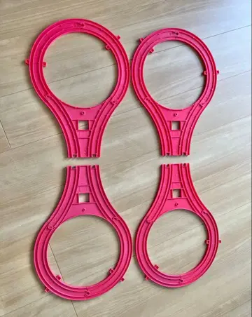 프라레일 U턴 레일 4개 세트