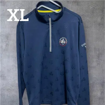 캘러웨이 하프 지퍼 긴팔 셔츠 [ XL 사이즈 ]