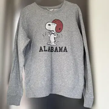 vintagePEANUTS 스누피 알라바마 맨투맨 사이즈 L