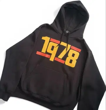 체인Group  D.O 1978 프린트 블랙 후드티 EPMD 패러디