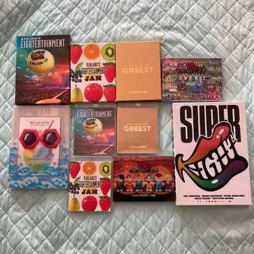 초특가 SUPEREIGHT 칸쟈니 DVD Blu-ray 앨범