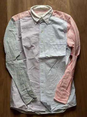 Drake's BD 셔츠 BEAMS 별주 클레이지 스트라이프 39