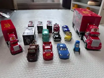 미니카 세트 라이트닝 맥퀸 트레일러 포함 상자 포함